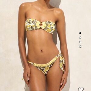 J crew daffodil daze bandeau Bikini